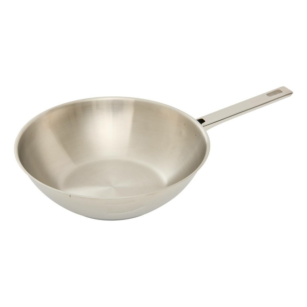 5five - wok brillance aluminium d28cm en inox