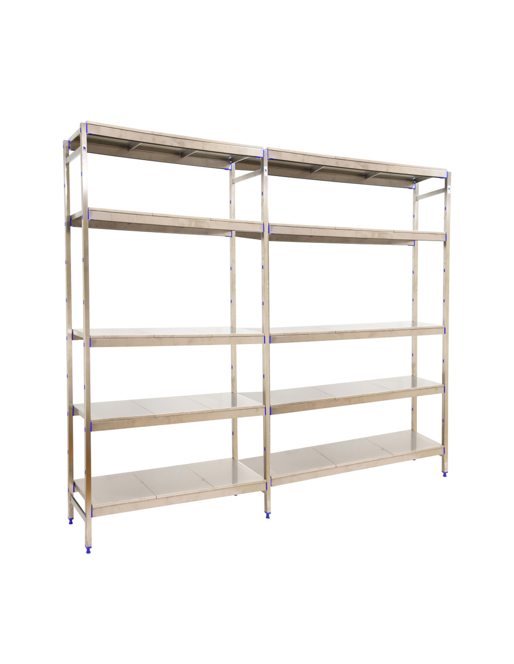 Etagère sans vis simoninox initial 5ss/2000x2490x500 acier inox 2000x2490x500 - simonrack