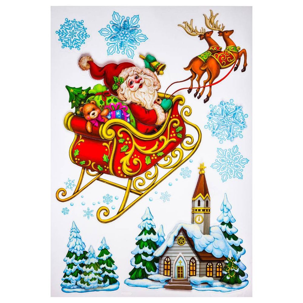 Sticker traditionnel 3d 29x41