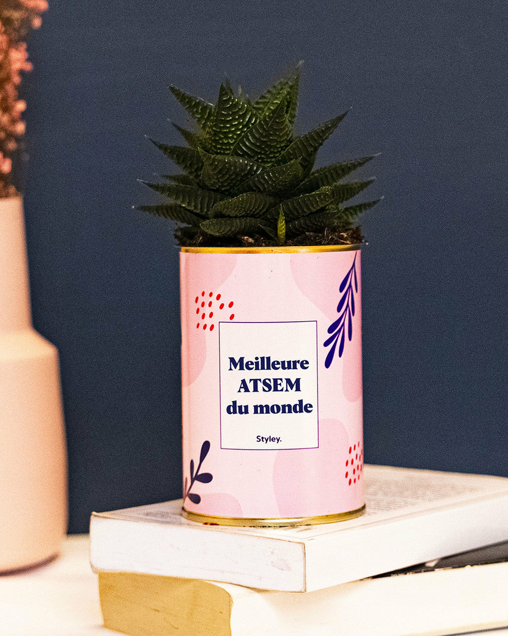 Plante personnalisée - meilleure atsem du monde - cactus