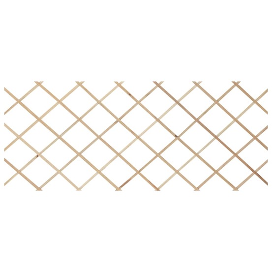 Clôtures en treillis 5 pcs bois de sapin massif 180x80 cm