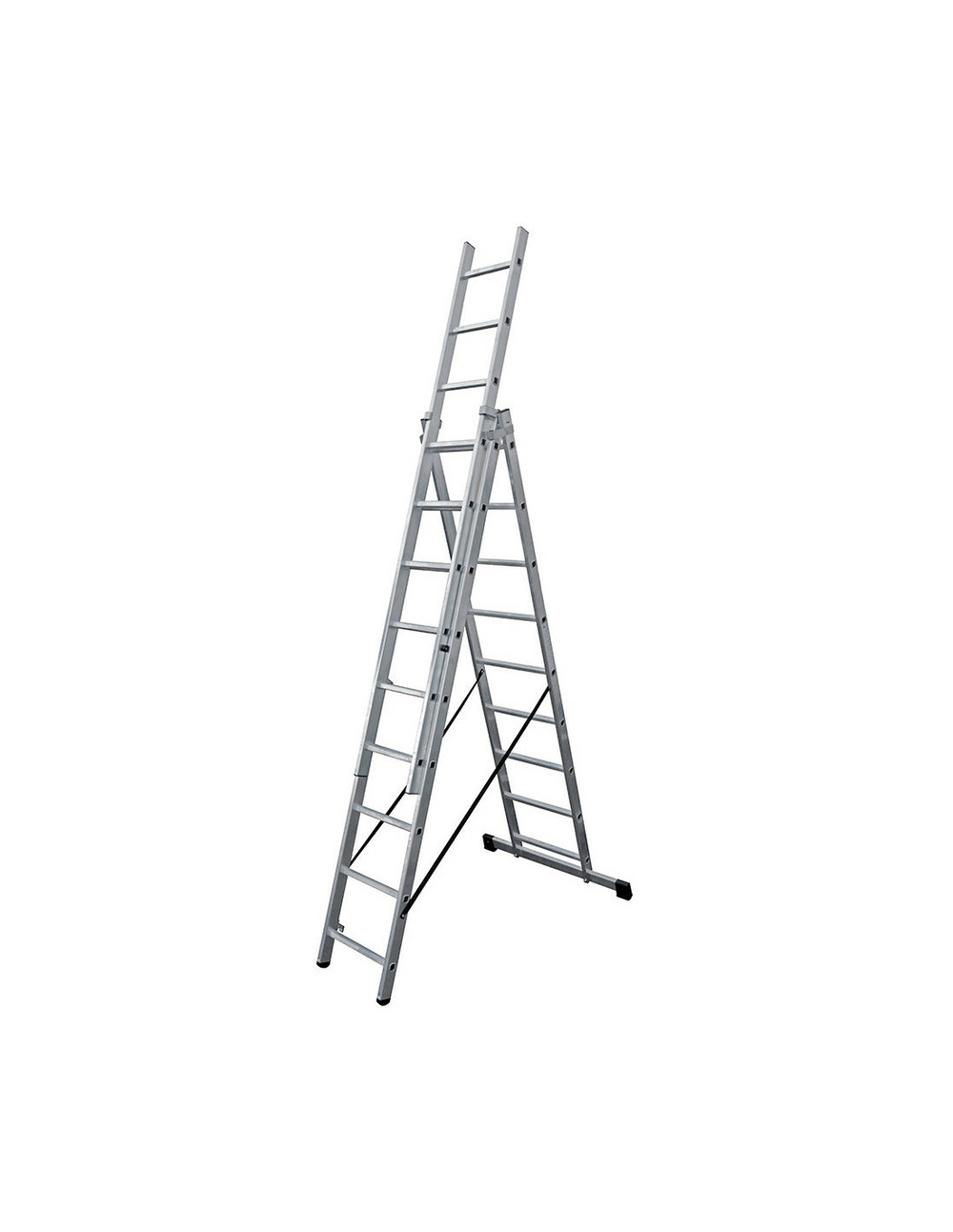 Échelle aluminium transformable 3x9 étapes edm