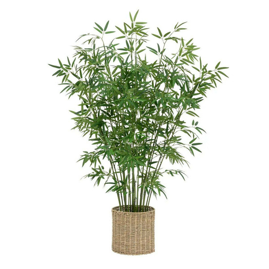 Bambou artificiel en pot