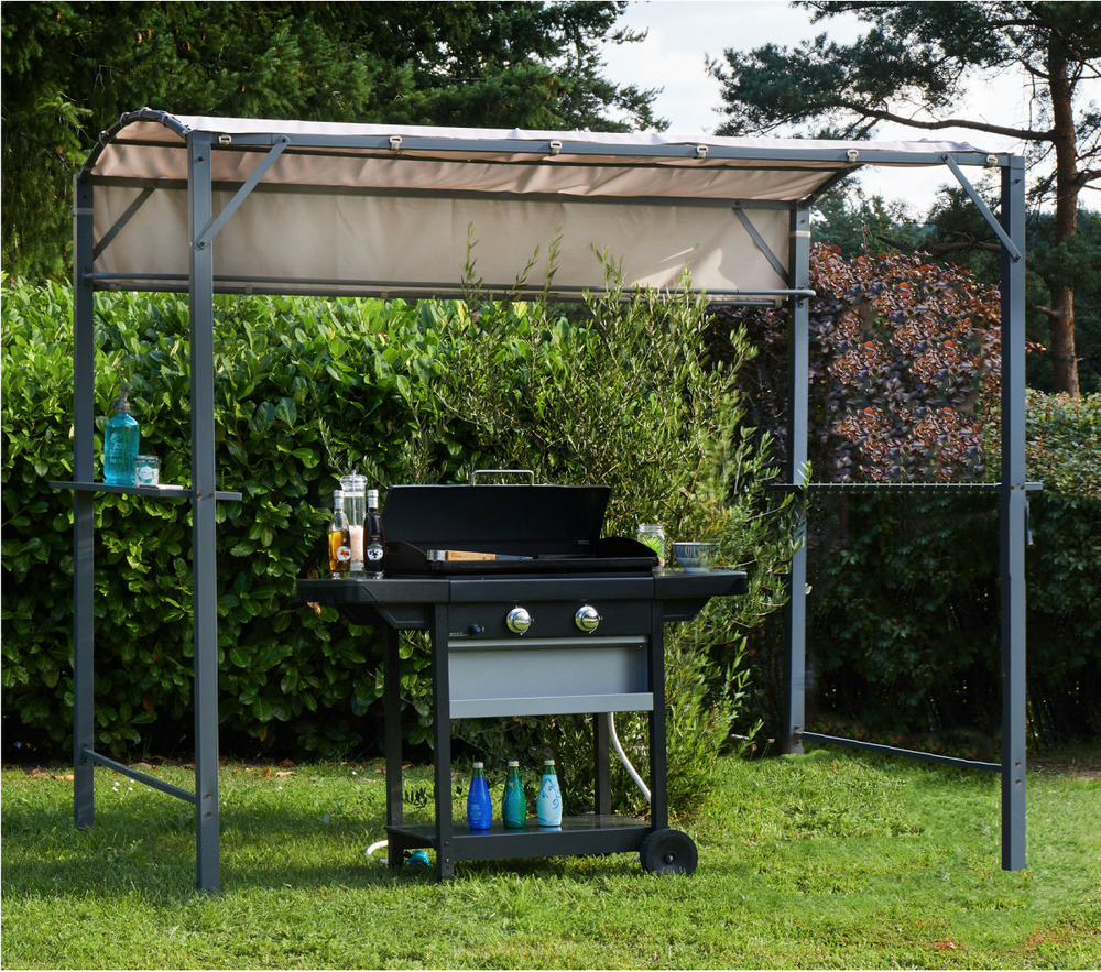 Abri de cuisine extérieur - acier - dallas