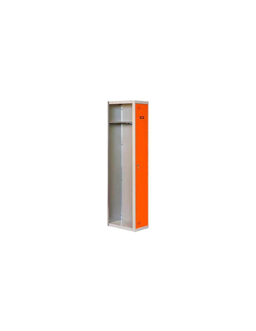 Casier-armoire simonlocker prof.dism.single 1/1 400 addi gr/oran gris/orange 1800x400x500 - simonrack