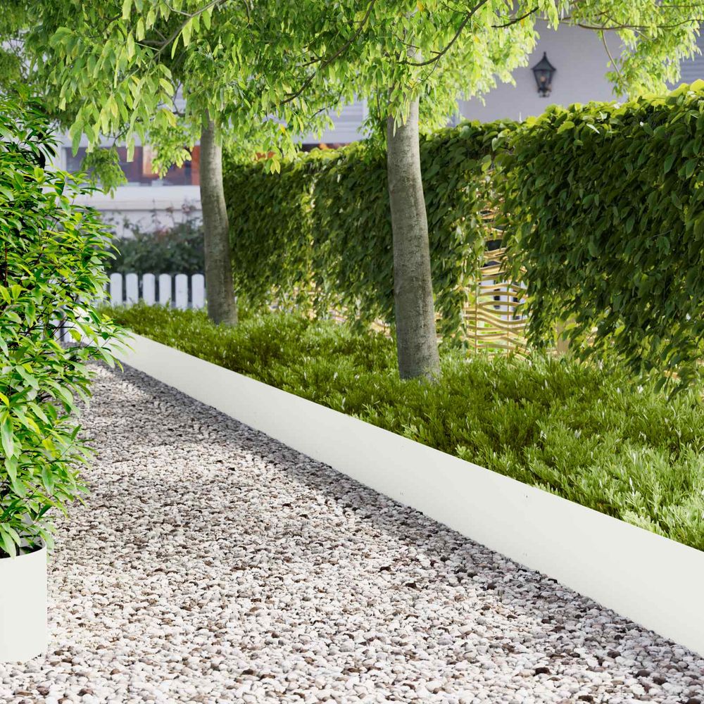 Bordure jardin métal pour plates-bandes séparation harmonieuse 103x30cm