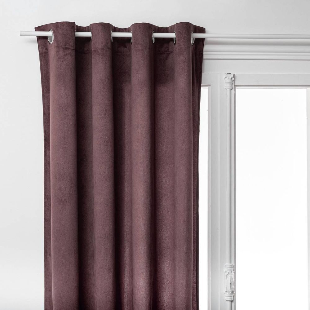 Rideau lilou violet clair 140x260cm