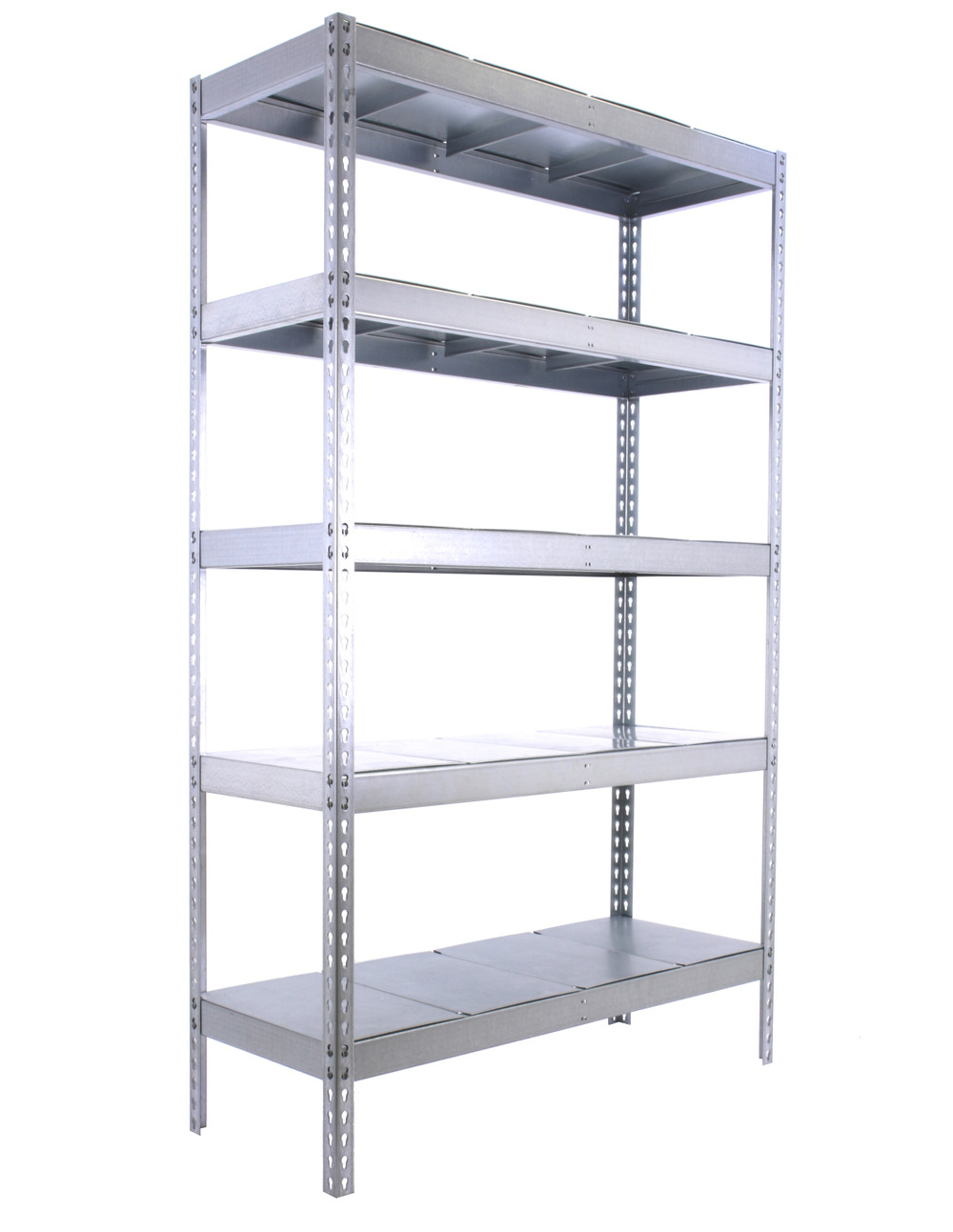 Etagère sans vis ecoforte 1504-5 metal galva/galva galvanisé 2000x1500x450 - simonrack
