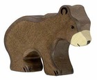 Figurine petit ours brun