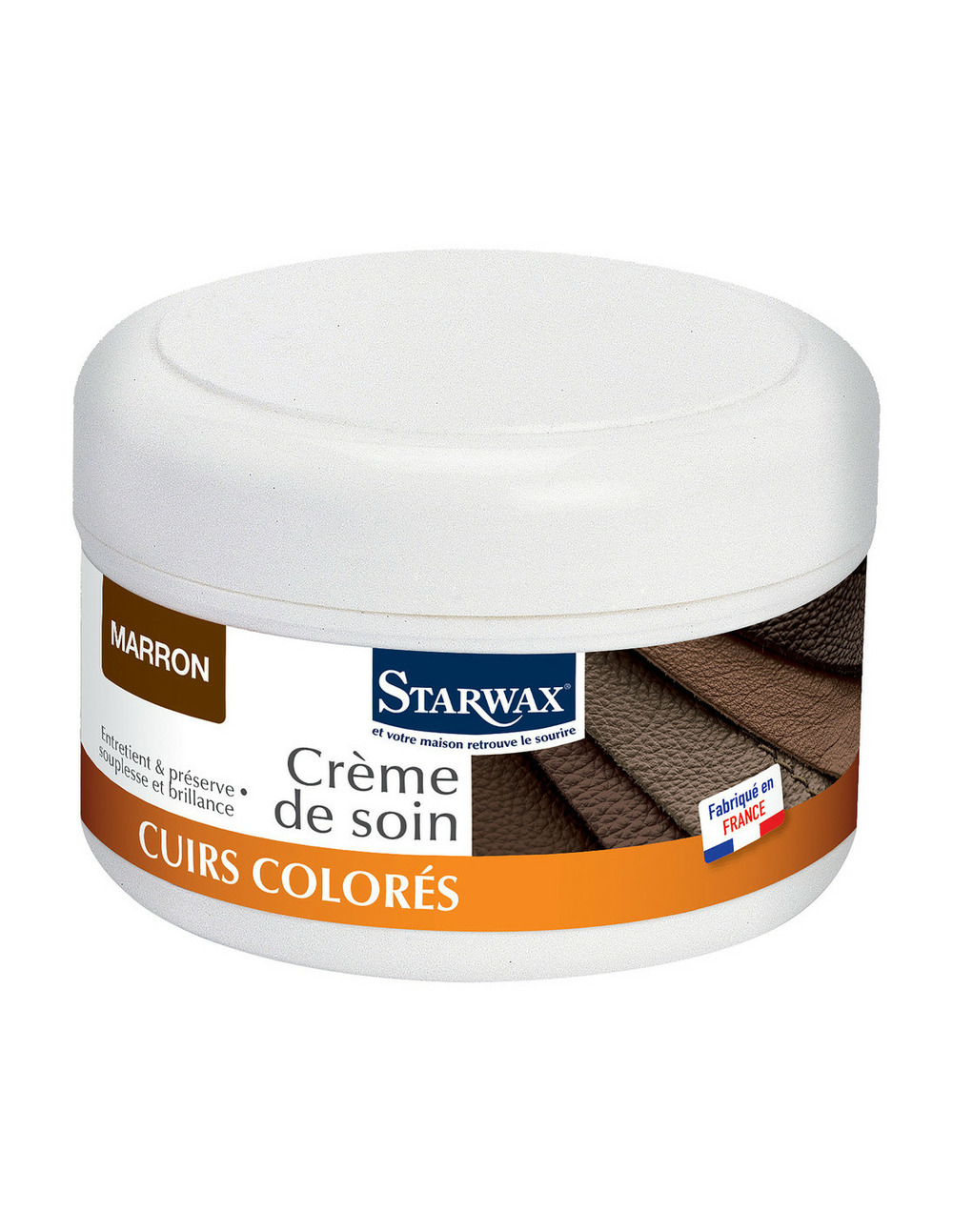 Creme renovante cuire marron 150ml - starwax