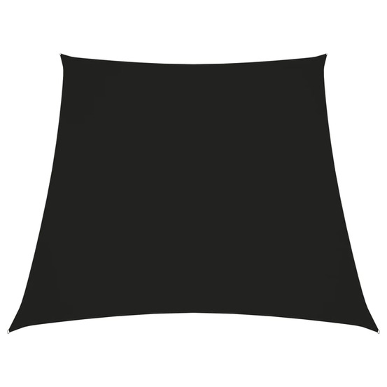 Voile de parasol tissu oxford trapèze 3/5x4 m noir