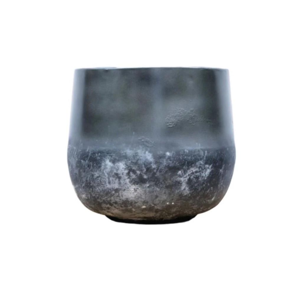 Pot de fleurs brun terre - d.44cm x h.39cm