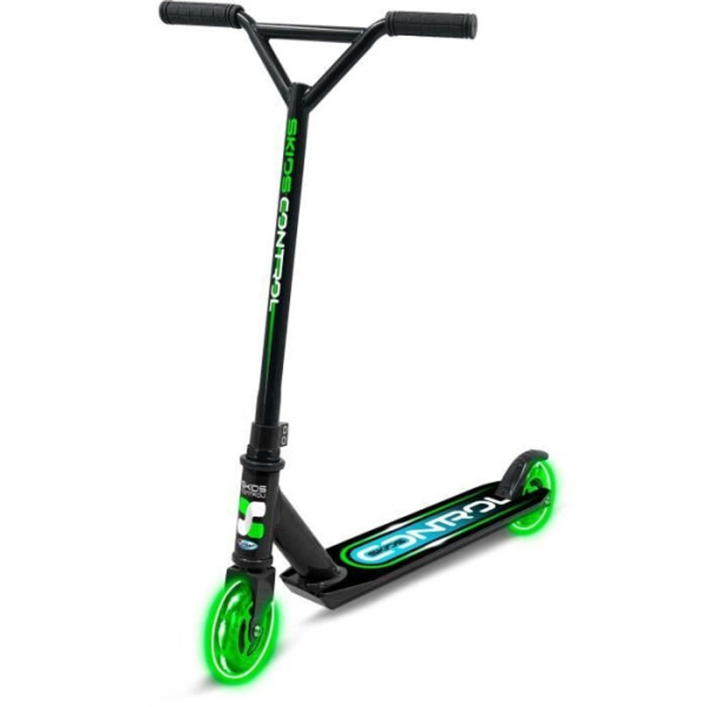 Trottinette enfant - freestyle roues lumineuses - skids control - jb248001l