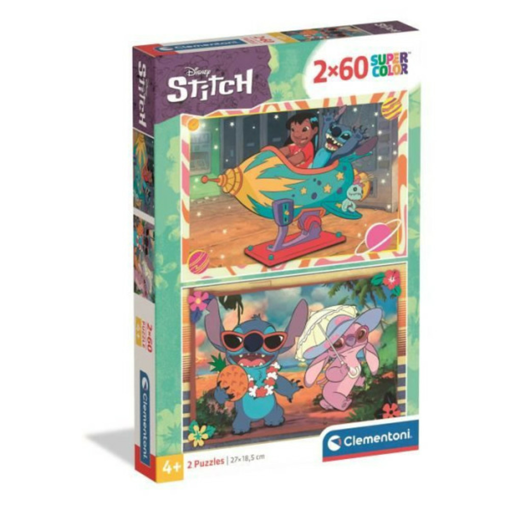 Clementoni - 2x60 pieces - stitch