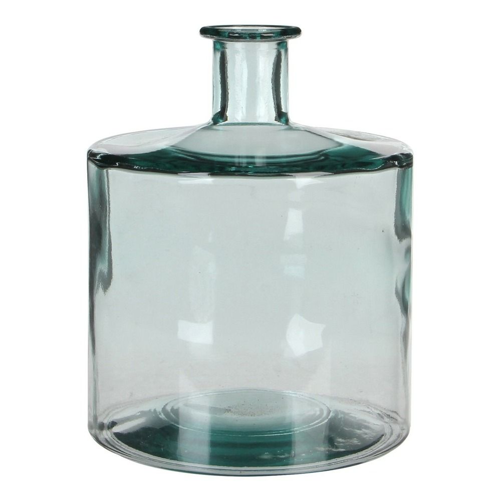 Mica decorations guan vase de bouteille - h26 x ø21 cm - tranparent