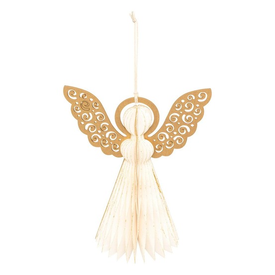 Sdn papier ange ailes or 20cm