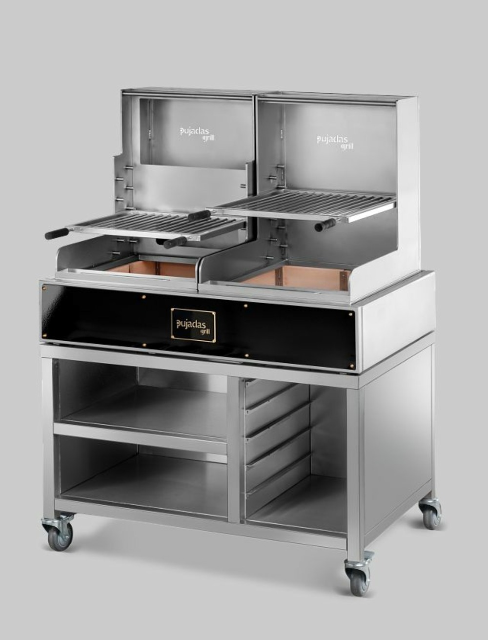 Grill ouvert lite - grille en v - 1 brûleur - pujadas