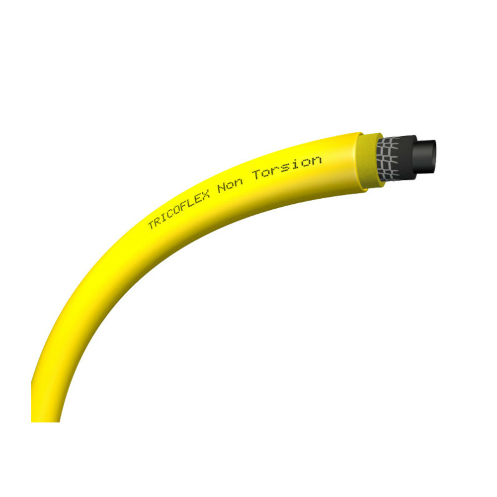 Tuyau d arrosage jaune diamètre 19mm longueur50 m tricoflex 051546