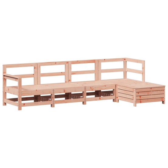 Salon de jardin 5 pcs bois massif sapin de douglas