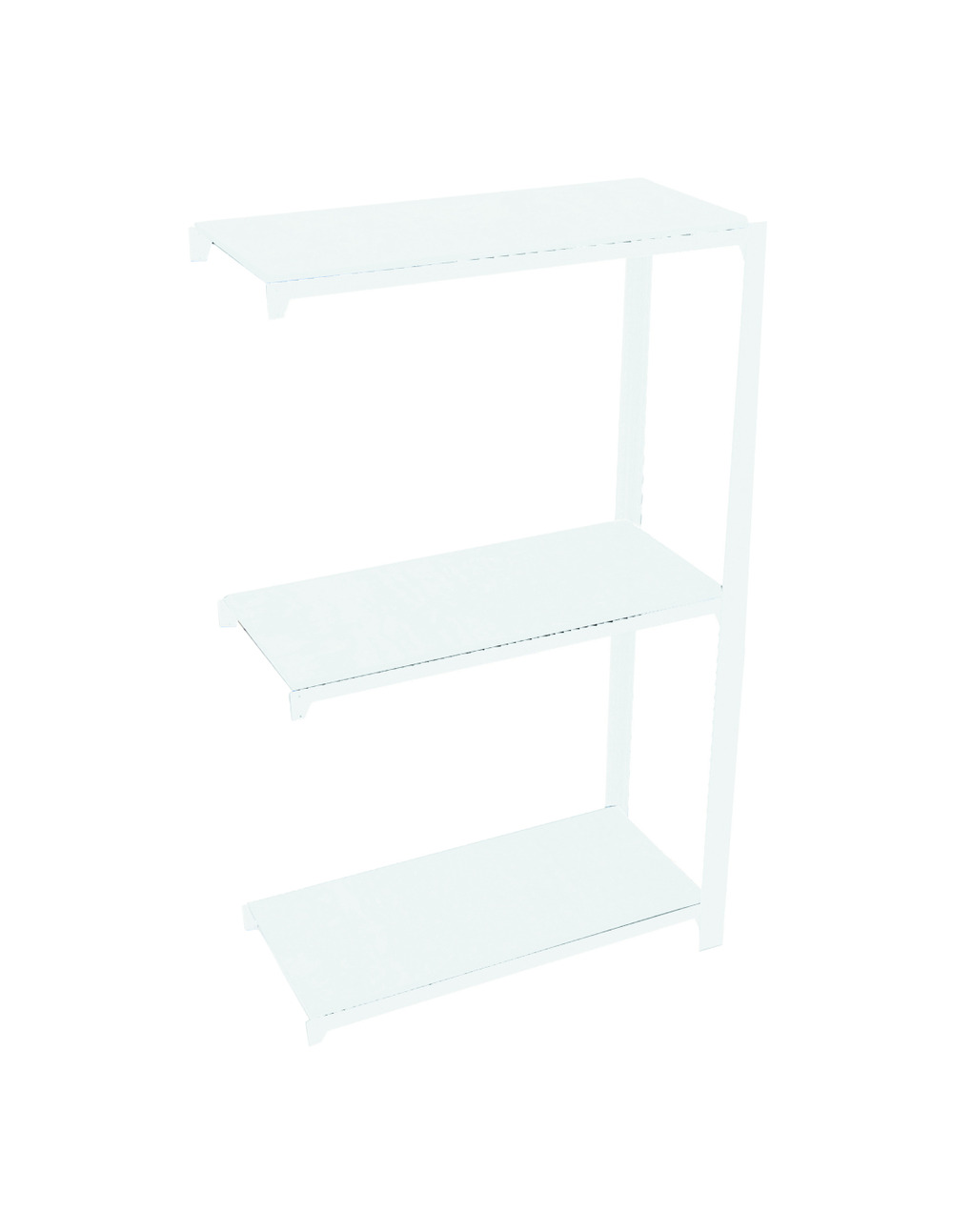 Etagère légère sans vis officlick 3/300 metal a.m. Blanc/blanc blanc 1000x900x300 - simonrack