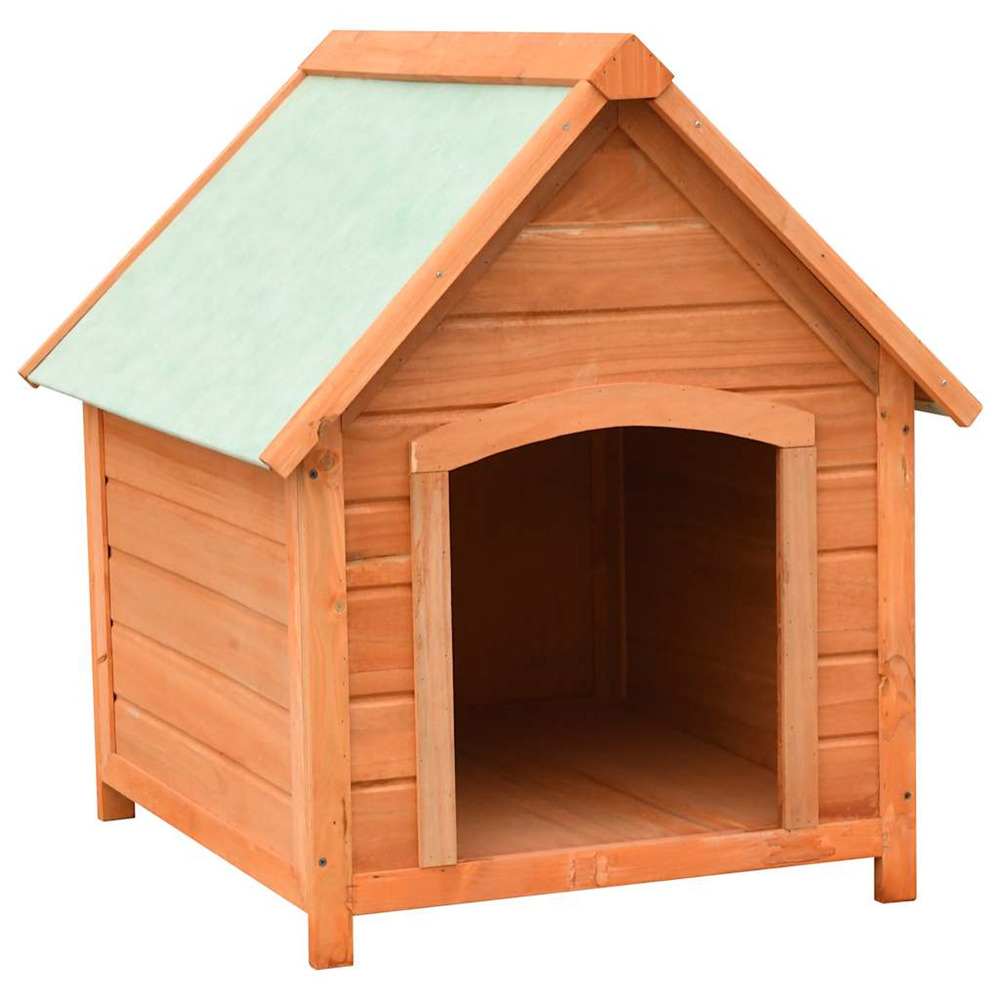 NICHE POUR CHIENS BOIS DE PIN-(868463)