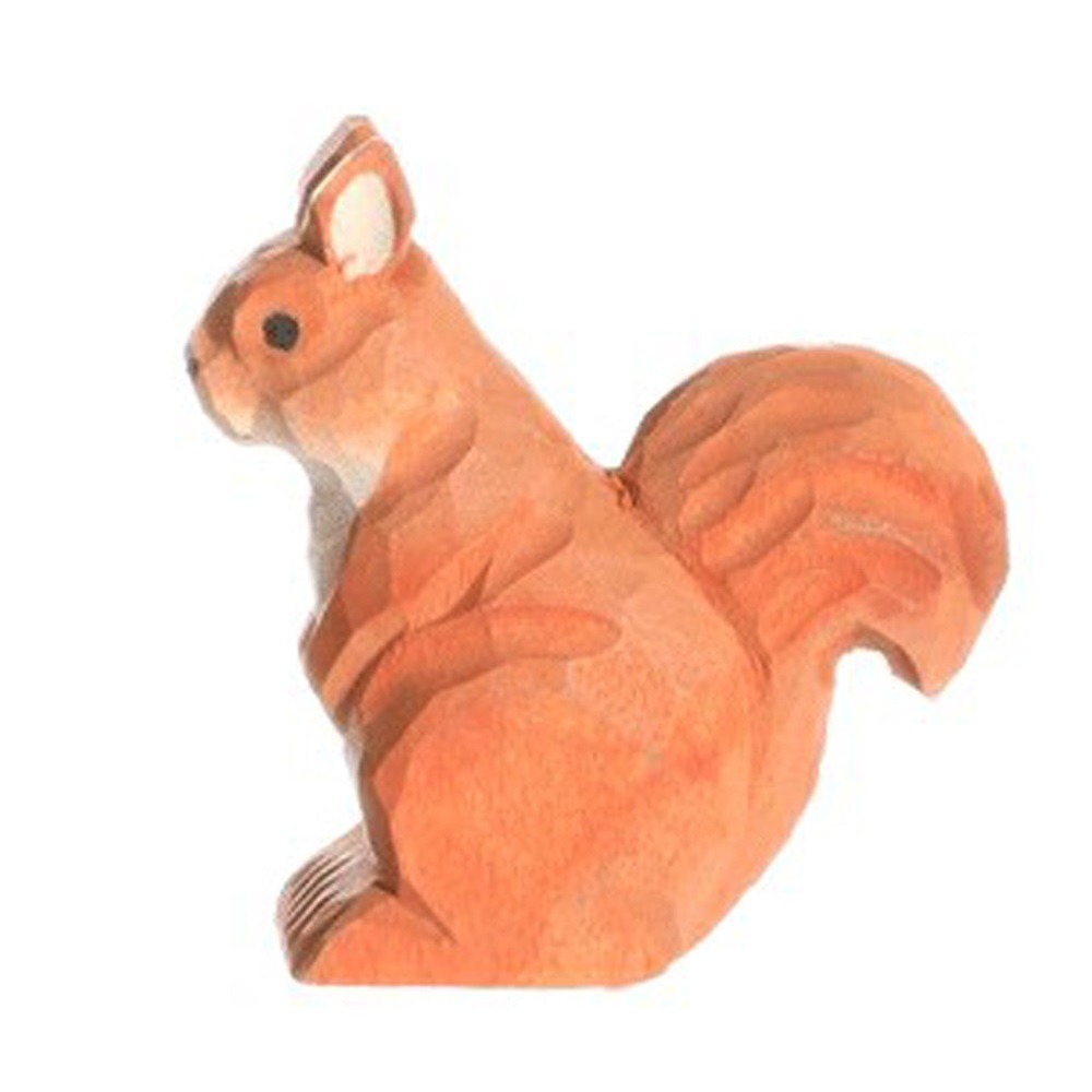 Figurine écureuil roux