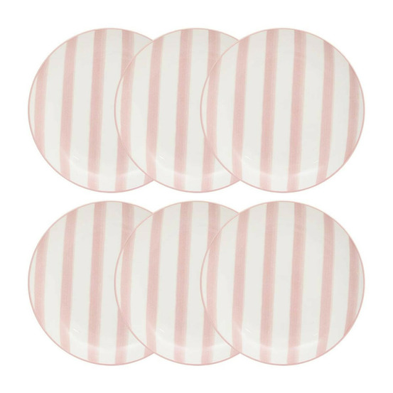 Lot de 6 assiettes à dessert