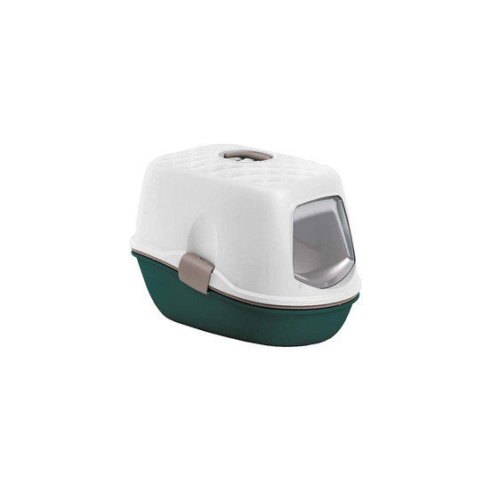 Litière maison de toilettes furba vert anglais