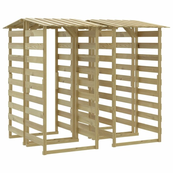 Pergolas avec toits 4 pcs 100x90x200 cm bois de pin imprégné