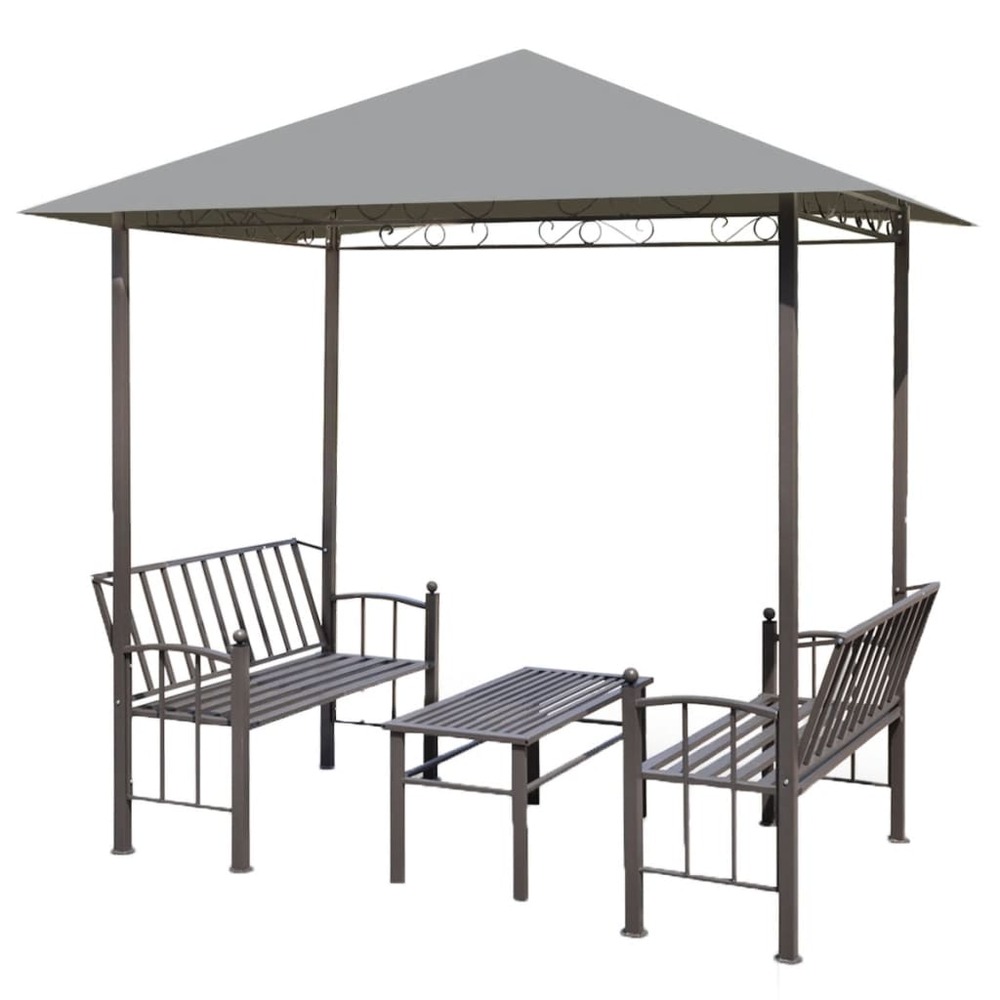 CHAPITEAU DE JARDIN AVEC TABLE-(866268)