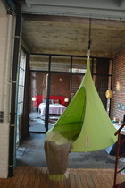 Cacoon single - tente de hamac suspendu vert + moustiquaire OFFERTE