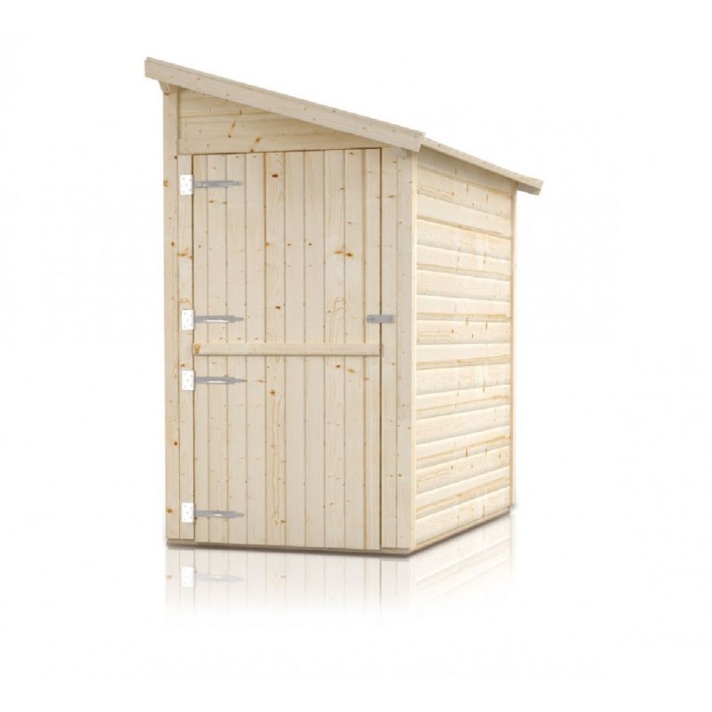 Abri de jardin cloner en bois épicéa 150x120 cm h. 224 cm-120.00 ---vert