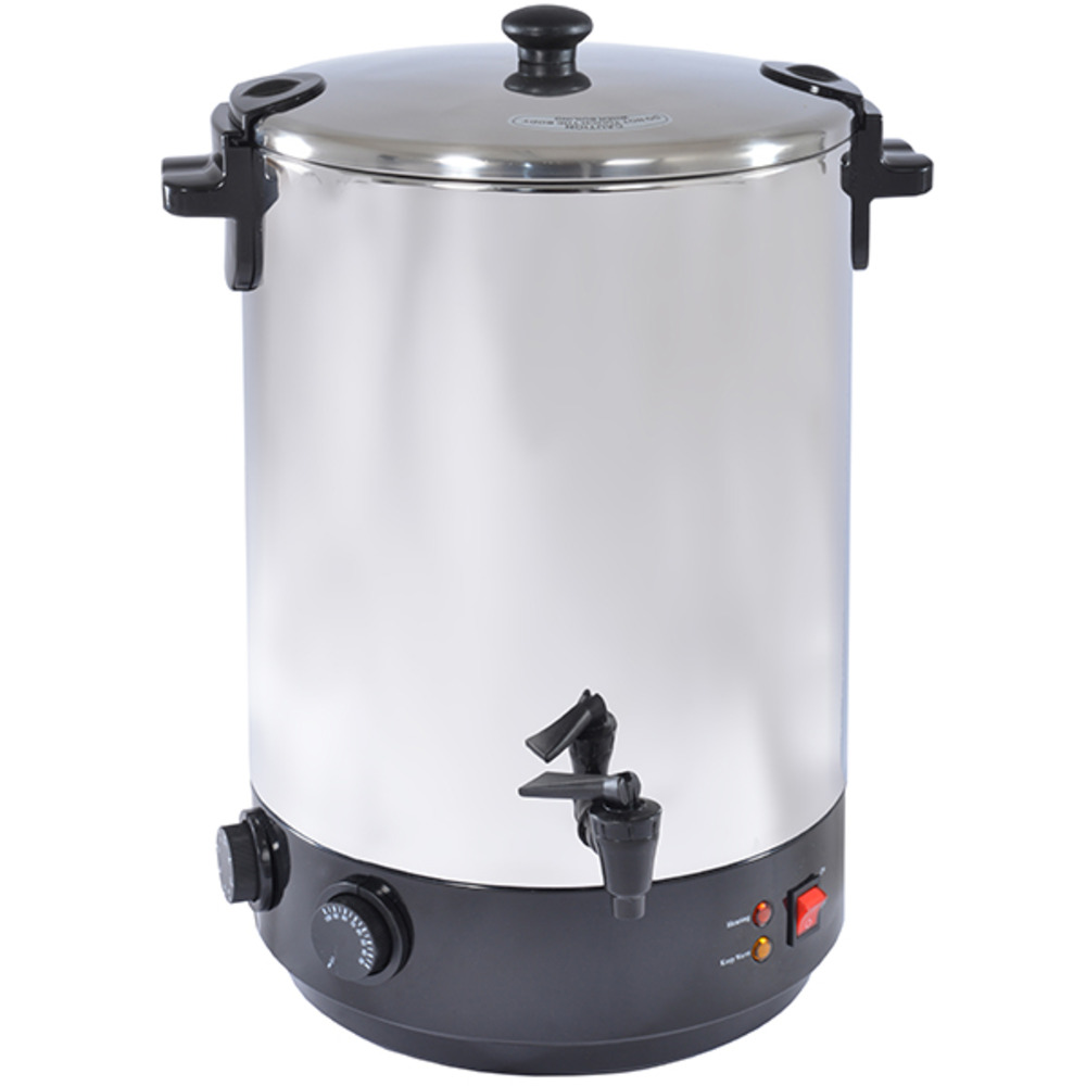 Stérilisateur de bocaux électrique inox avec robinet et minuteur 12l 1650w - zj-120td