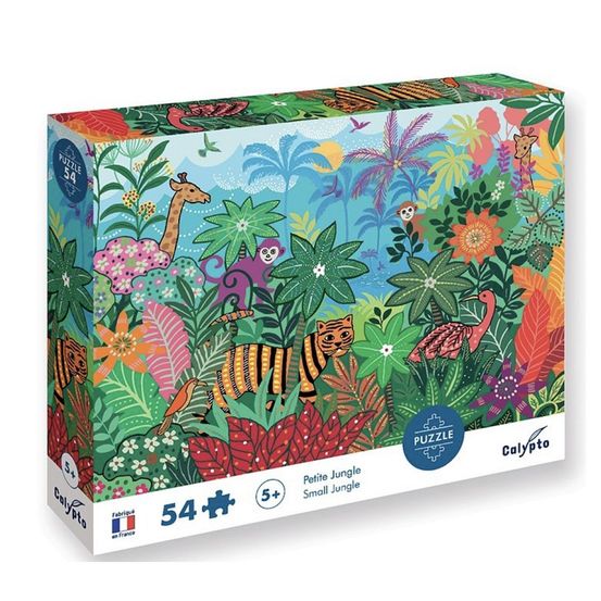 Puzzle 54 pieces - petite jungle -