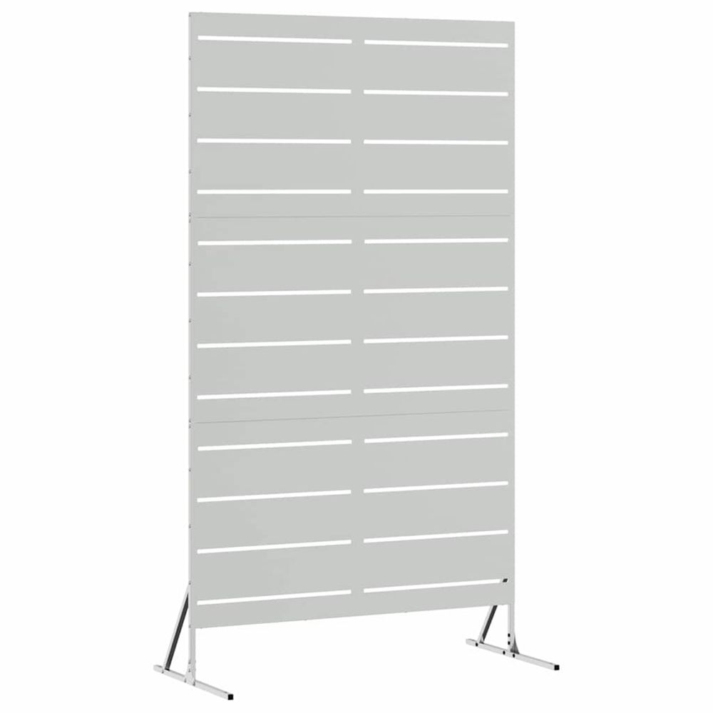 Écran de confidentialité 100 x 50 x 180 cm acier galvanisé
