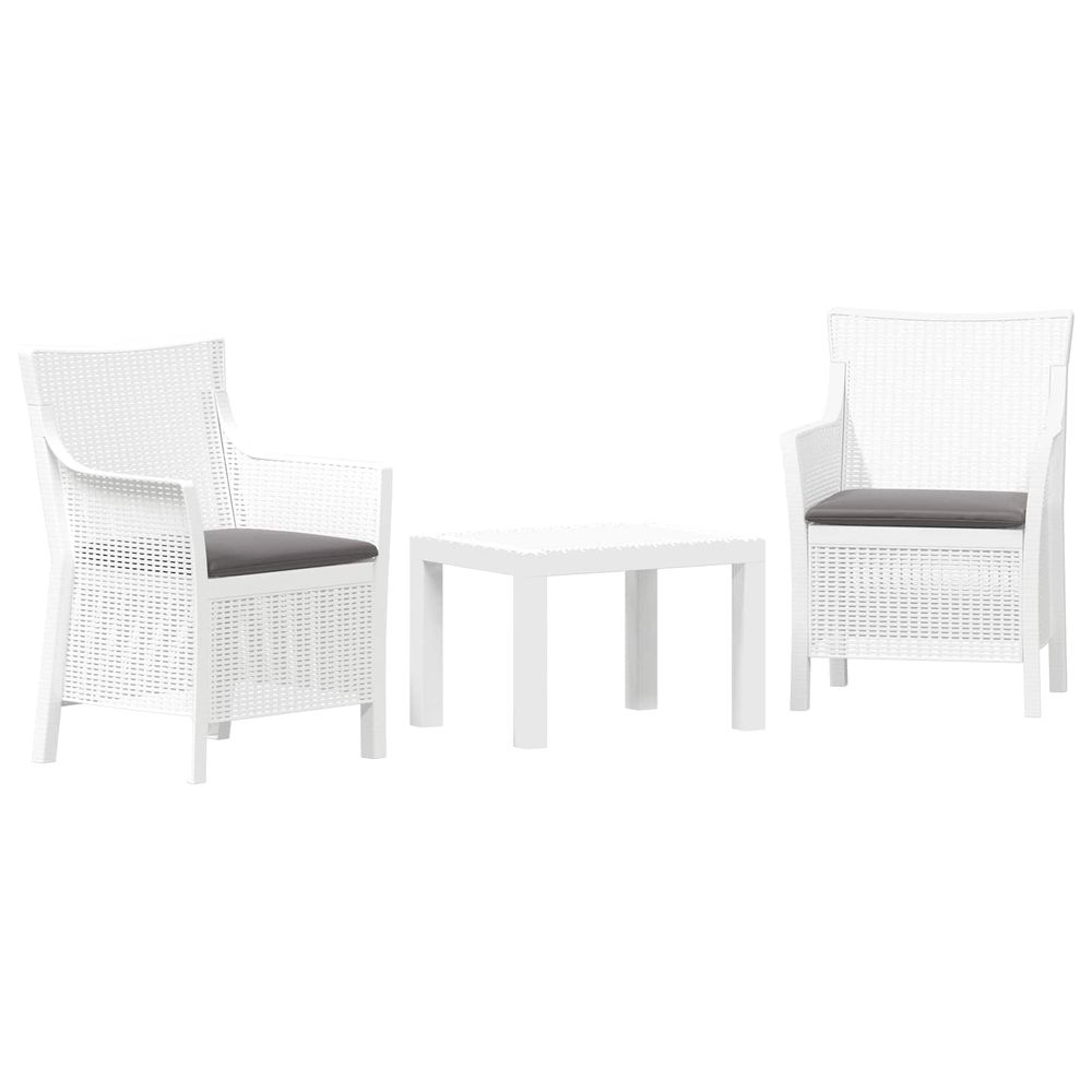 Ensemble salon 3 pc blanc pp