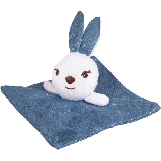 Lapin medy bleu taille 13 x 19.5 cm jouet pour chat