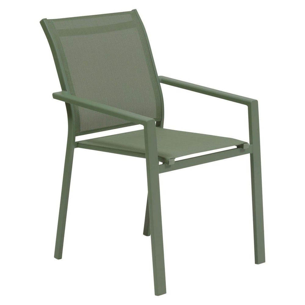 Fauteuil de jardin empilable essentia vert laurier