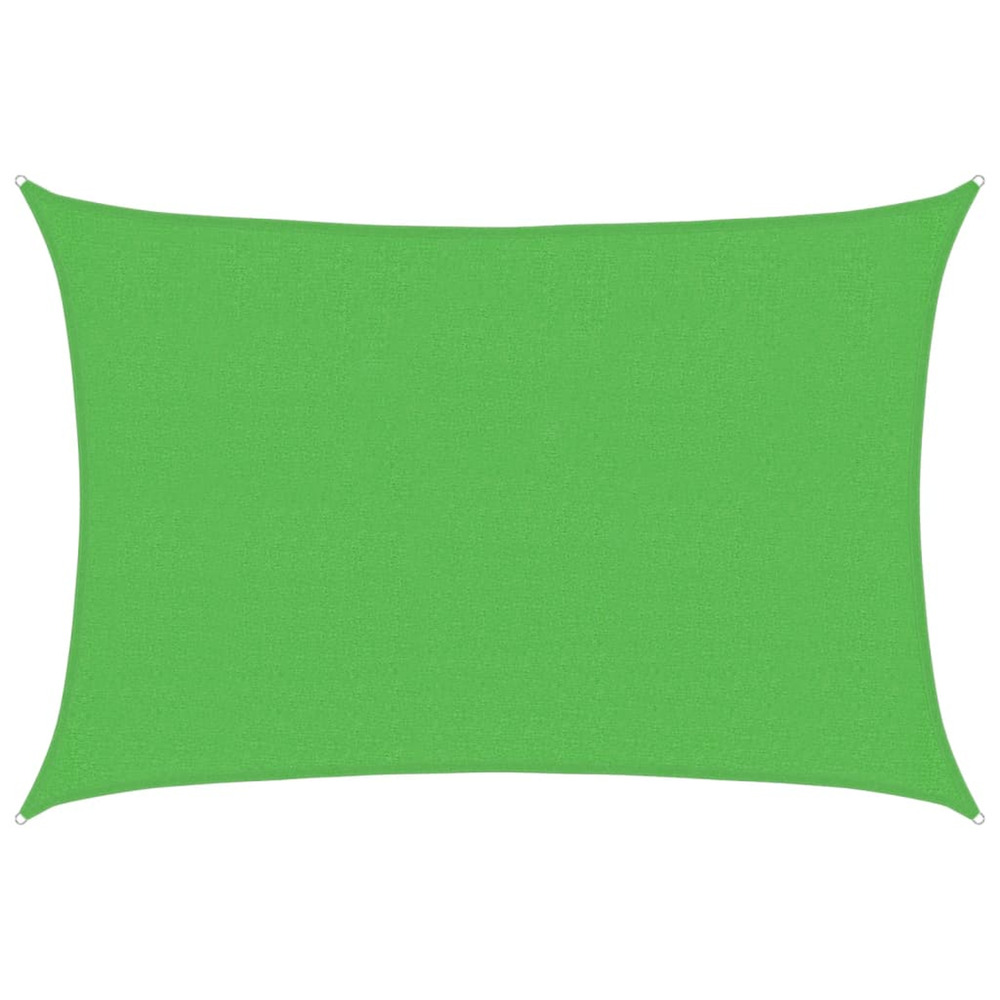 Voile d'ombrage 160 g/m² vert clair 2,5x4 m pehd