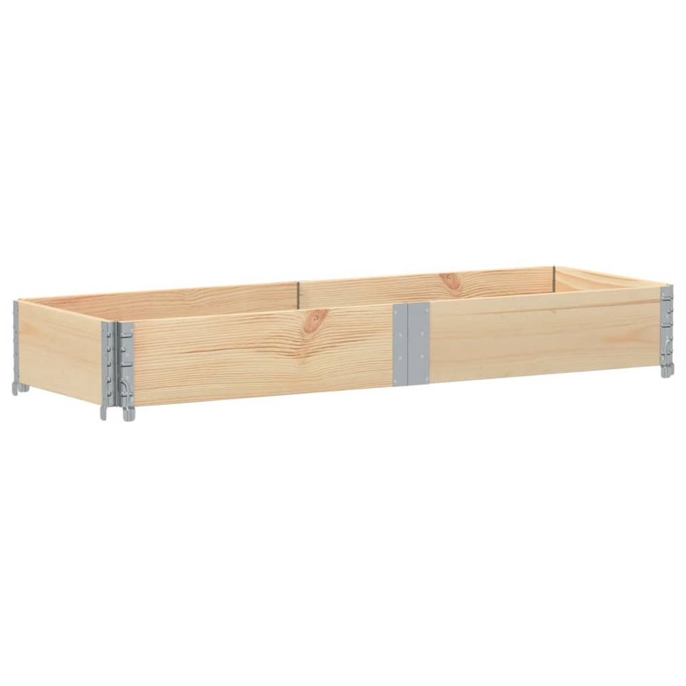 Jardinière d'extérieur 150x50 cm bois de pin massif