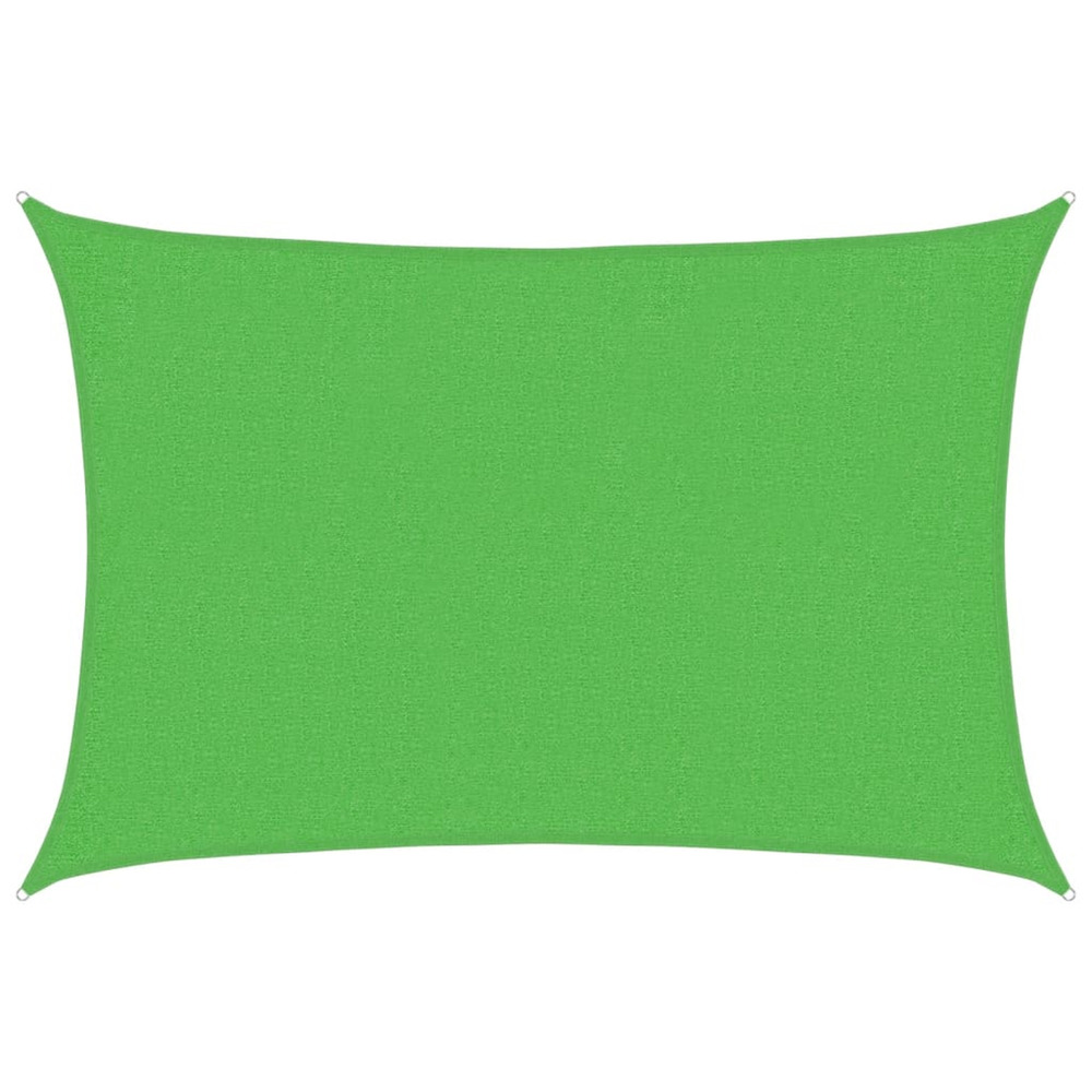 Voile d'ombrage 160 g/m² vert clair 2x3 m pehd