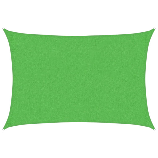 Voile d'ombrage 160 g/m² vert clair 2x3 m pehd