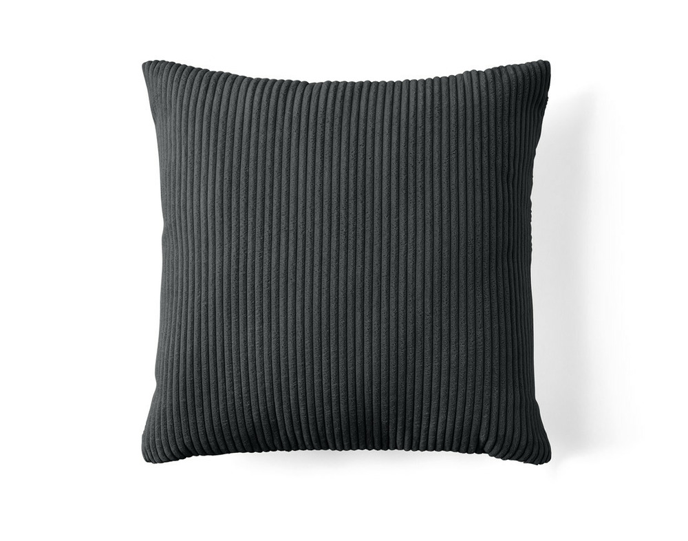 Selma - coussin - en velours côtelé - 60x60 cm