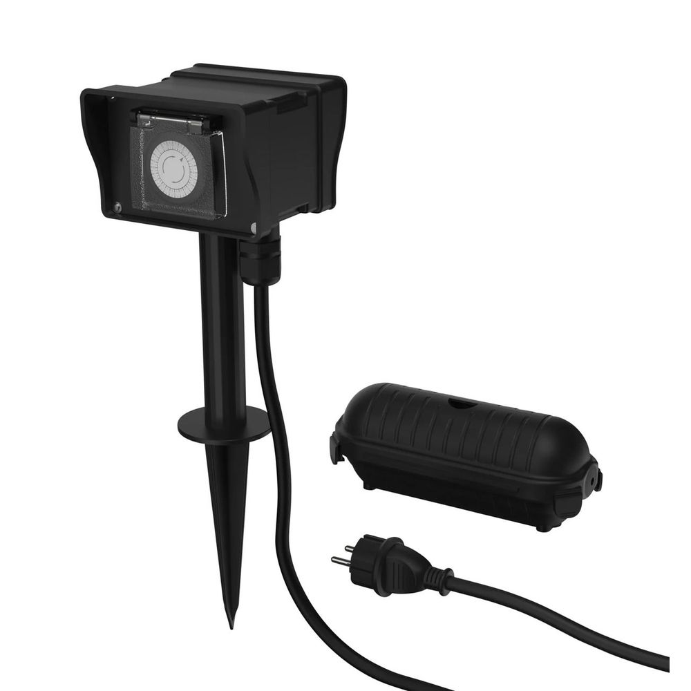 Minuterie extérieure aes8 avec 2 prises