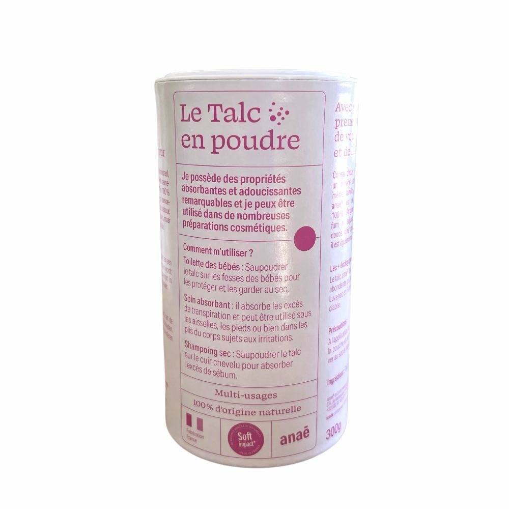 Talc en poudre 300 g