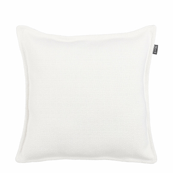 In the mood collection natalie coussin - l45 x h45 cm - polyester recyclé - blanc cassé