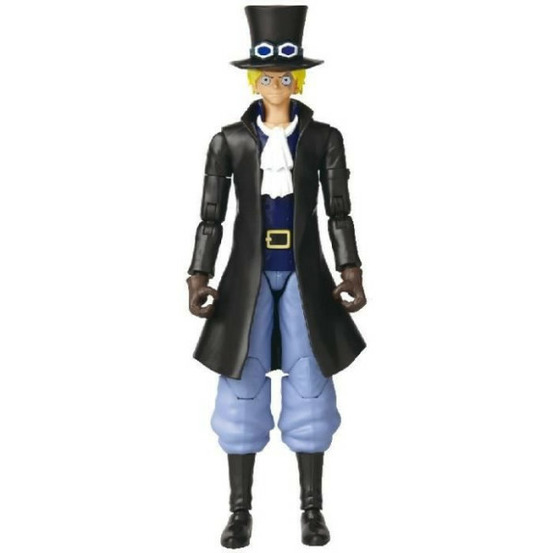 Figurine anime heroes - bandai - one piece sabo 17 cm - 16 points d'articulation