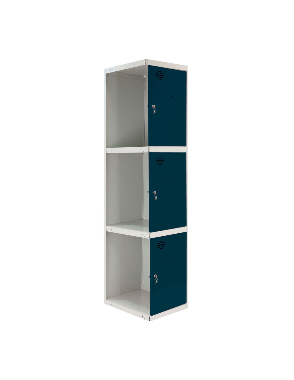 Casier-armoire simonlocker prof.dism.3 porte 1/3 400 adi gr/an gris/antracite 1800x400x500 - simonrack