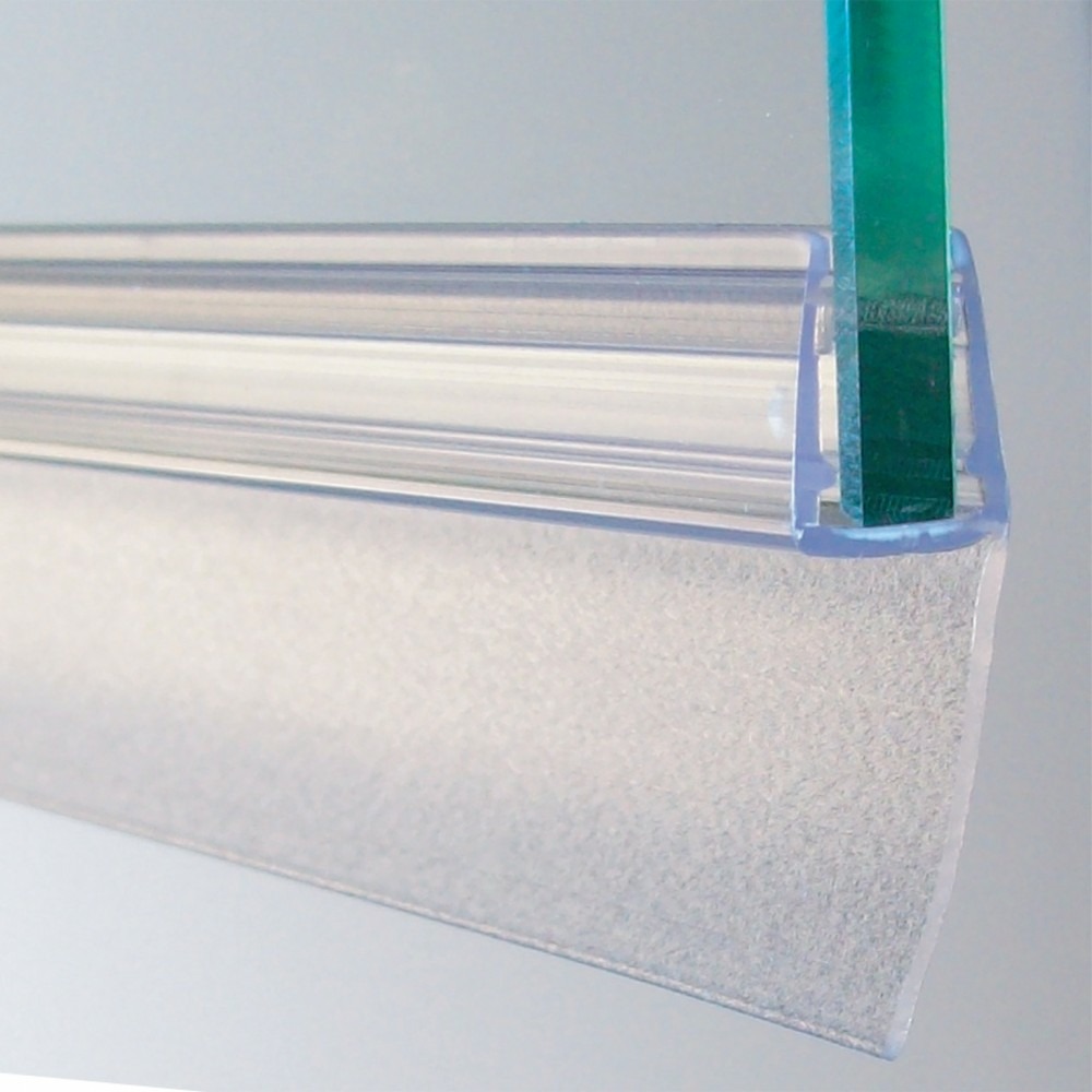 Joint d'étanchéité longue lèvre h.3.6 cm translucide joint de douche