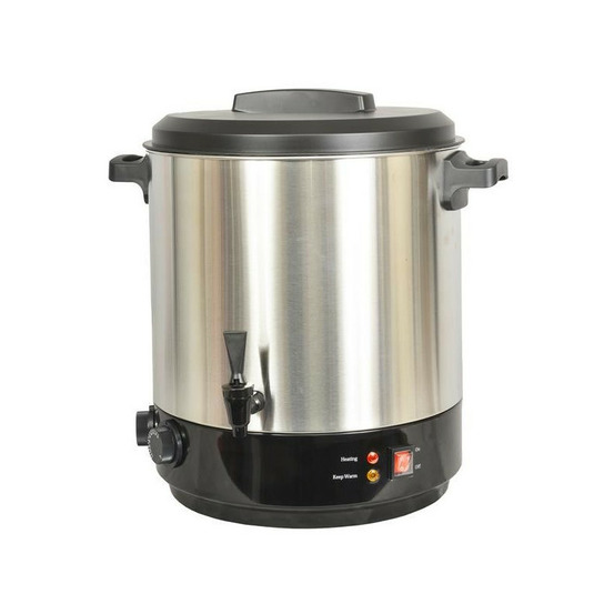 Stérilisateur de bocaux électrique avec cuve inox robinet et minuteur 31l 2100w - kcpst31ix